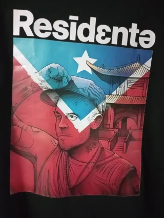 Camiseta Residente René Calle 13 Talla M