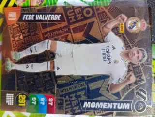Cromo Fede Valverde Momentum Adrenalyn Panini