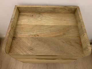 Comodino Maison du Monde Vintage in Legno di Mandorlo