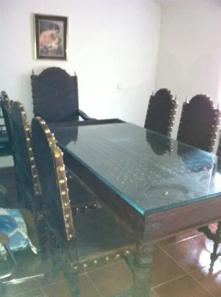 Sillas 6 y Sillones 2 Renenancentistas