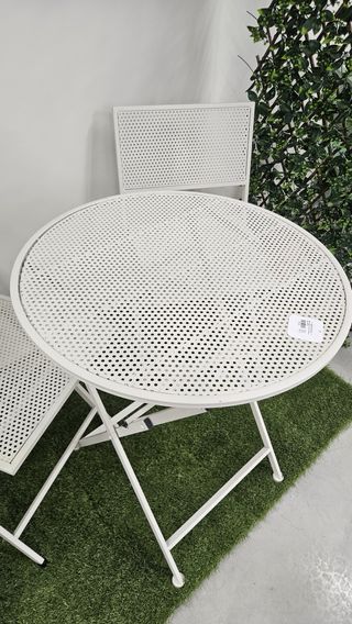 REBAJA! Elegante set de mesa y sillas para balcón