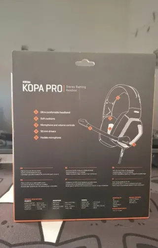 Cascos Krom Kopa Pro Stereo Gaming
