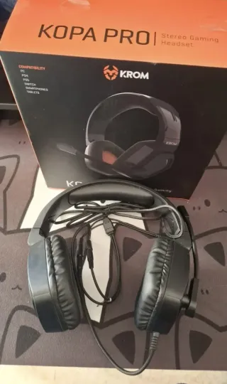 Cascos Krom Kopa Pro Stereo Gaming