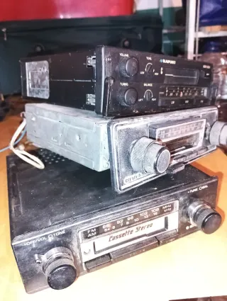 3 Radio Casetes Blaupunkt ACR 2221 Vintage y otros