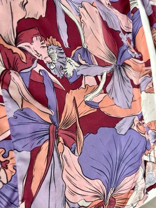 Pantalón palazzo estampado floral