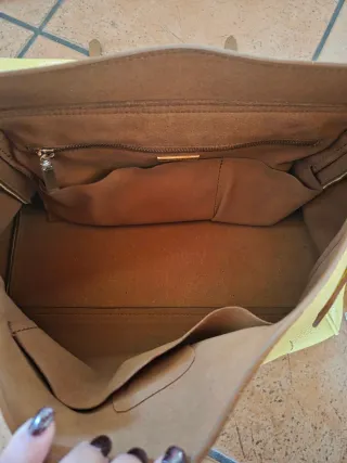 Borsa shopping Bric's pelle gialla