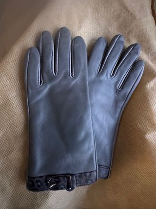 guantes piel