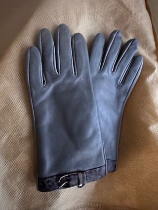 guantes piel