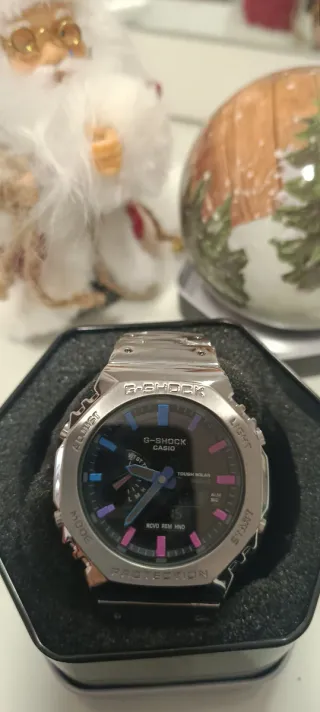 Reloj Casio G-Shock Plata Multicolor