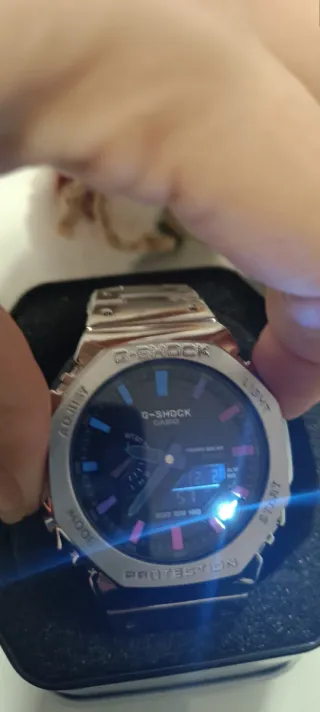 Reloj Casio G-Shock Plata Multicolor