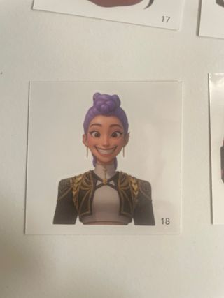 Pack 20 Tatuajes Temporales Huntrix