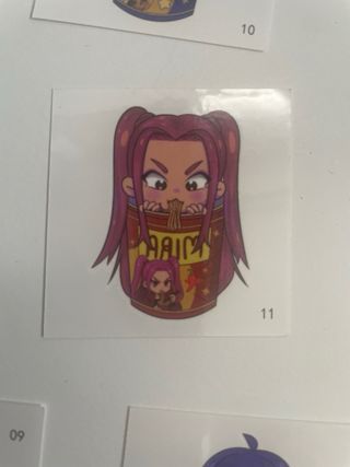 Pack 20 Tatuajes Temporales Huntrix