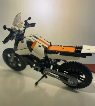 Moto estilo LEGO