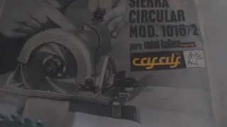 Sierra Circular Mod. 1016/2 Cafals