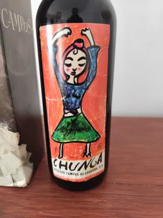 Garrafa antiga Chunga Bodegas Campos De Córdoba