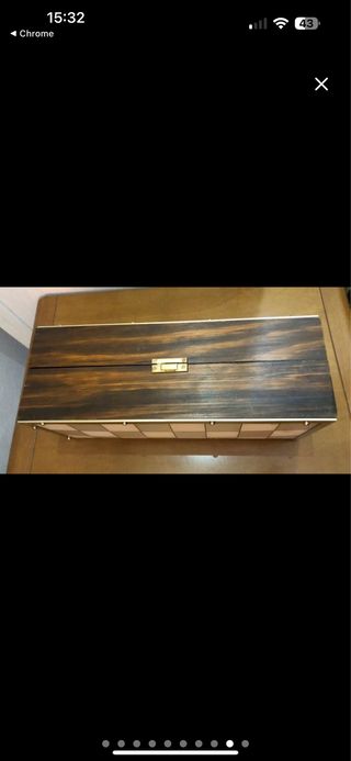 Caja de madera J&B Reserve