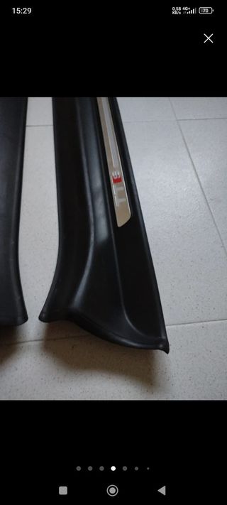 Estriberas Audi TTS MK2 8J Sline