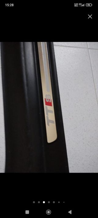 Estriberas Audi TTS MK2 8J Sline