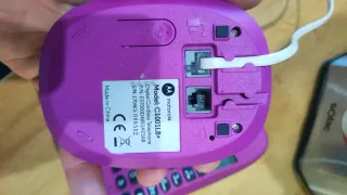 Teléfono Inalámbrico Motorola Rosa