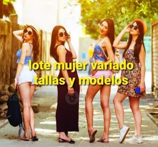 Lote Ropa Mujer Variado Tallas y Modelos