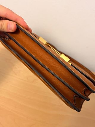 Bolso Hermès Naranja Dorado