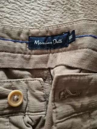 Pantalón caballero beige talla 46