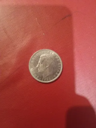 Moneda Antigua Española 5 Pesetas