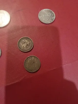 Moneda Antigua Española 5 Pesetas