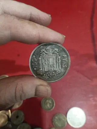 Moneda Antigua Española 5 Pesetas