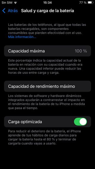iPhone SE 3a generación (2022)
