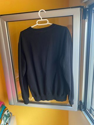 Sudadera Lacoste Negra falsa pero guapa