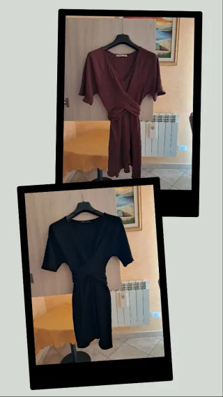 Set di due vestiti nero/marrone