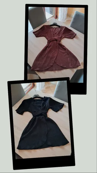 Set di due vestiti nero/marrone