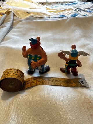 Figuras PVC Asterix y Obelix Años 80