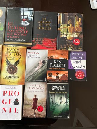 Pack de 13 libros misterio