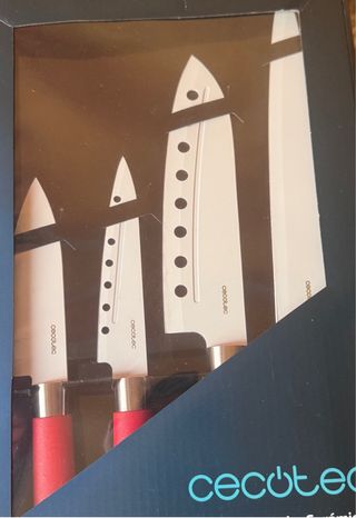 Set de cuatro cuchillos Cecotec
