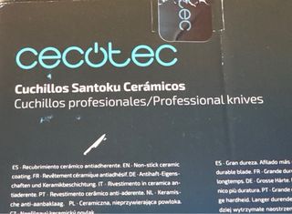Set de cuatro cuchillos Cecotec