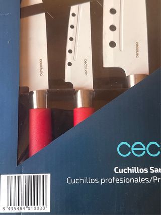 Set de cuatro cuchillos Cecotec