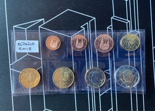 España 2018 Euro set Serie Fila SC