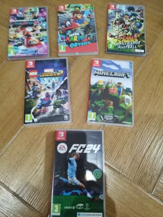Lote 6 Juegos Nintendo Switch