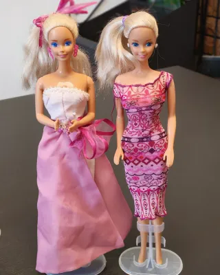 Lotto 5 Barbie anni 80/90
