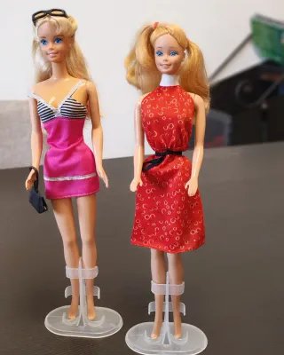 Lotto 5 Barbie anni 80/90