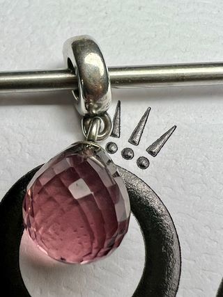 Pandora Murano Colgante Rosa