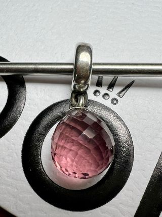 Pandora Murano Colgante Rosa