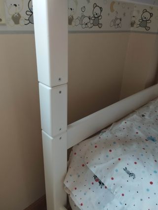 Cama de 80x180 Posibilidad de literas