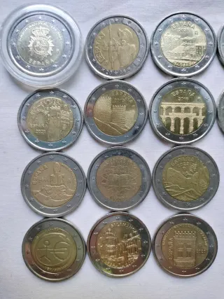 Monedas conmemorativas.