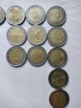 Monedas conmemorativas.