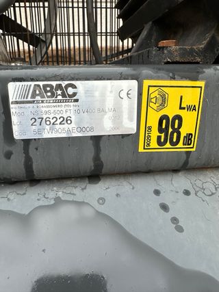 Compresor 10hp Trifásico 500l