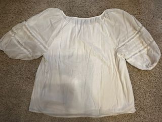 Camisa Abercrombie & Fitch Blanca Talla S