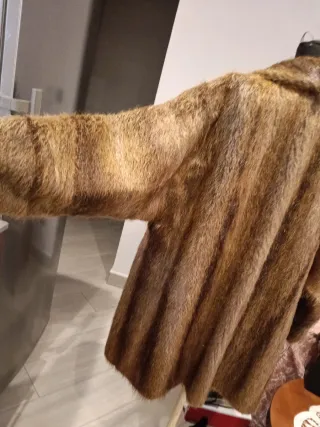 Pelliccia marrone tg U